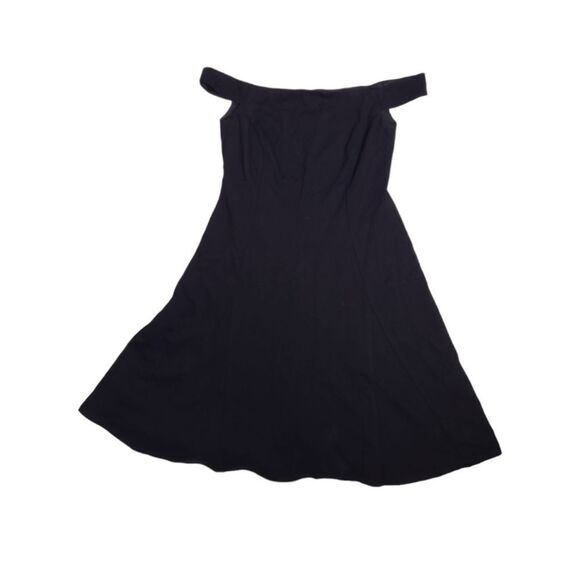 BAILEY 44 black off shoulder cabana dress wedding guest‎ LBD S - Picture 1 of 15